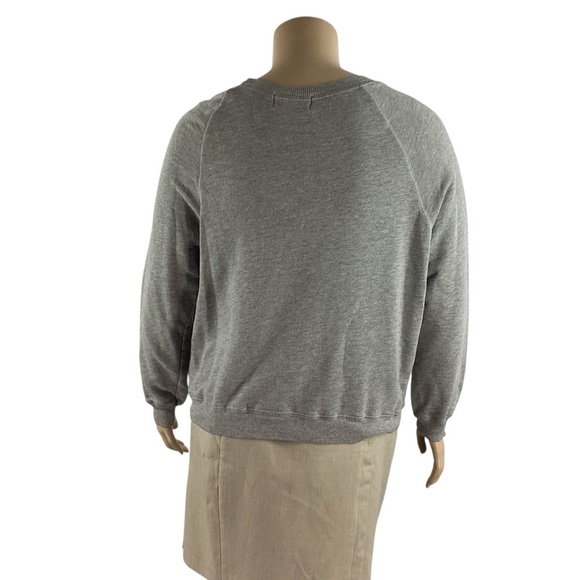 Wildfox Sommers “Pour Favor” Graphic Sweatshirt Gray Size L - Picture 5 of 7
